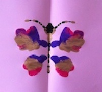 farfalla dipinta