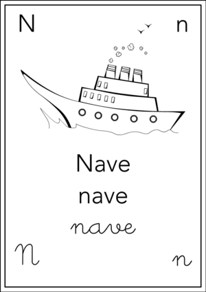 Alfabeto: N come Nave - Nero